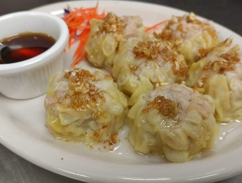 A4-A. Steamed Thai Dumplings